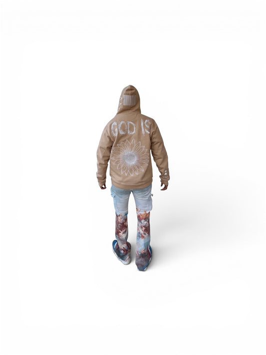 SWEAT À CAPUCHE DIEU EST VIE